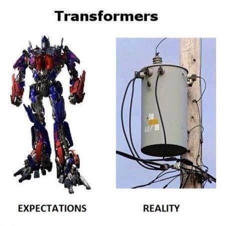 Transformers: Expectations vs Reality