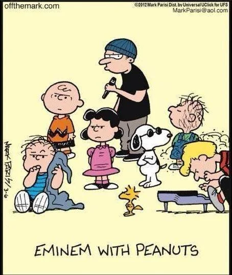 Eminem with Peanuts