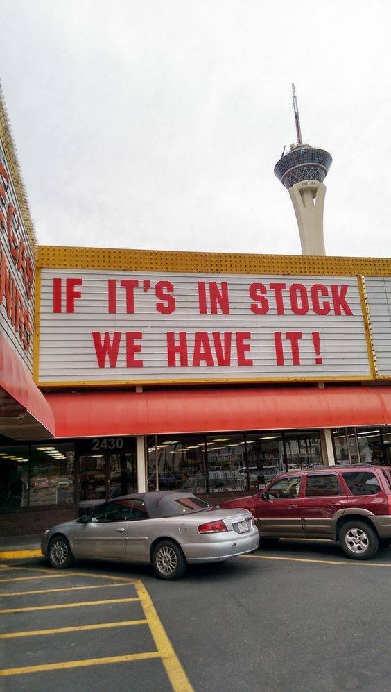 If It's In Stock, We Have It!