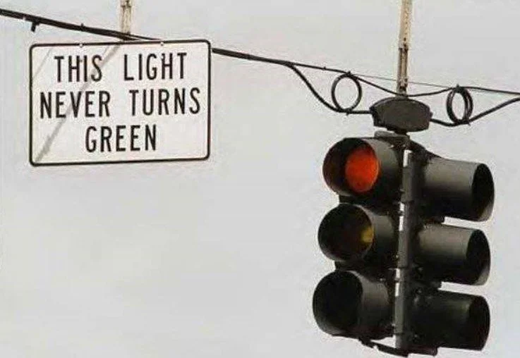 This Light Never Turns Green
