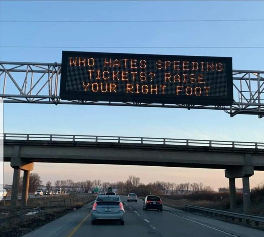 Hate Speeding Tickets? Raise Right Foot!