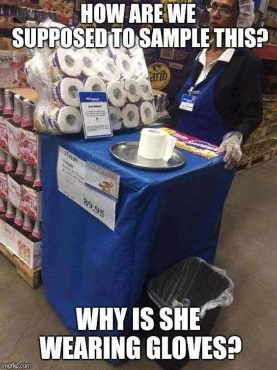 Toilet Paper Sample
