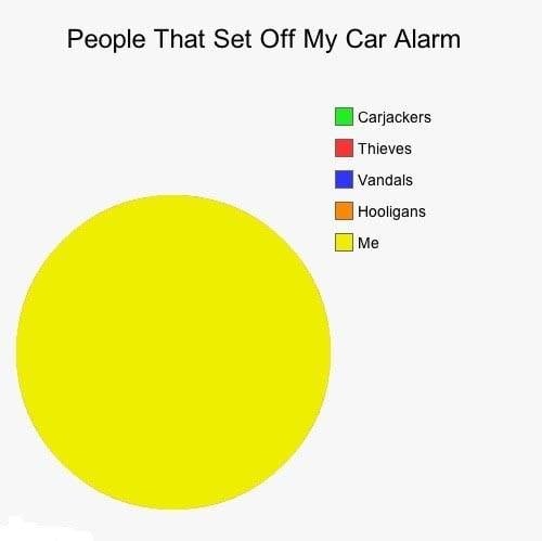 People That Set Off My Car Alarm