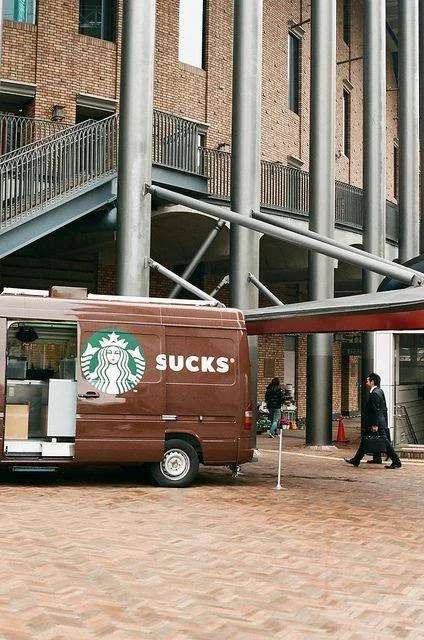 Starbucks Van
