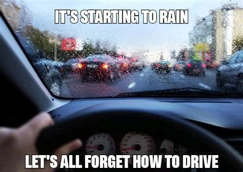 Driving In The Rain
