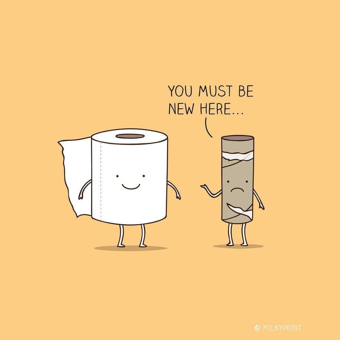 You Must Be New Here