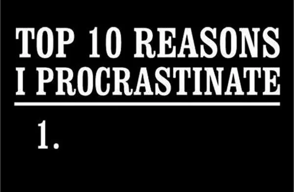 Procrastination