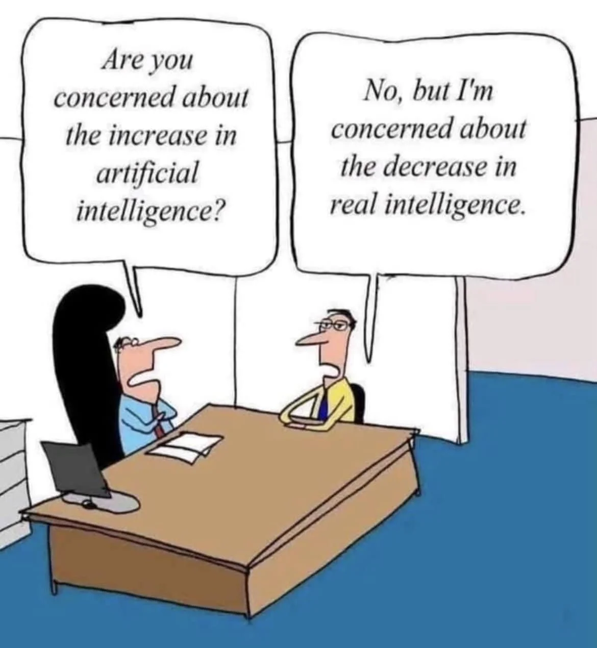 Artificial Intelligence / Real Intelligence