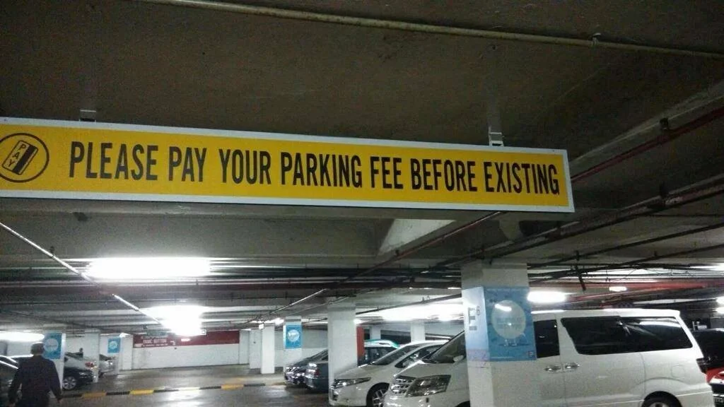 Pay Parking Fee Before Existing