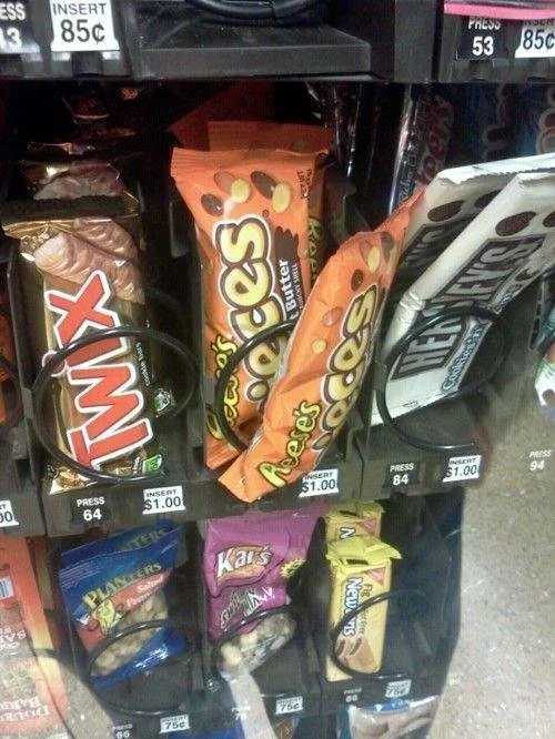 Vending Machine Fail