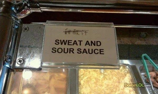 Sweat and Sour Sauce
