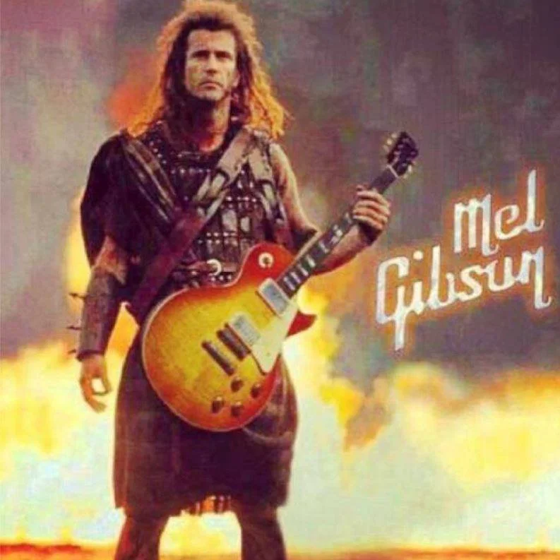 Mel Gibson Guitar
