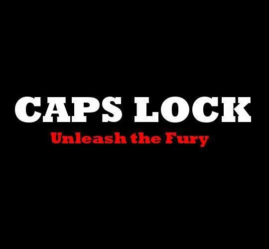 CAPS LOCK