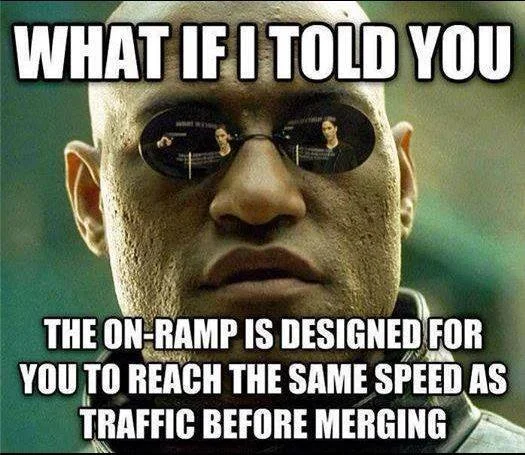 On-Ramp Merge Into Traffic