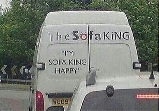 Sofa King Happy