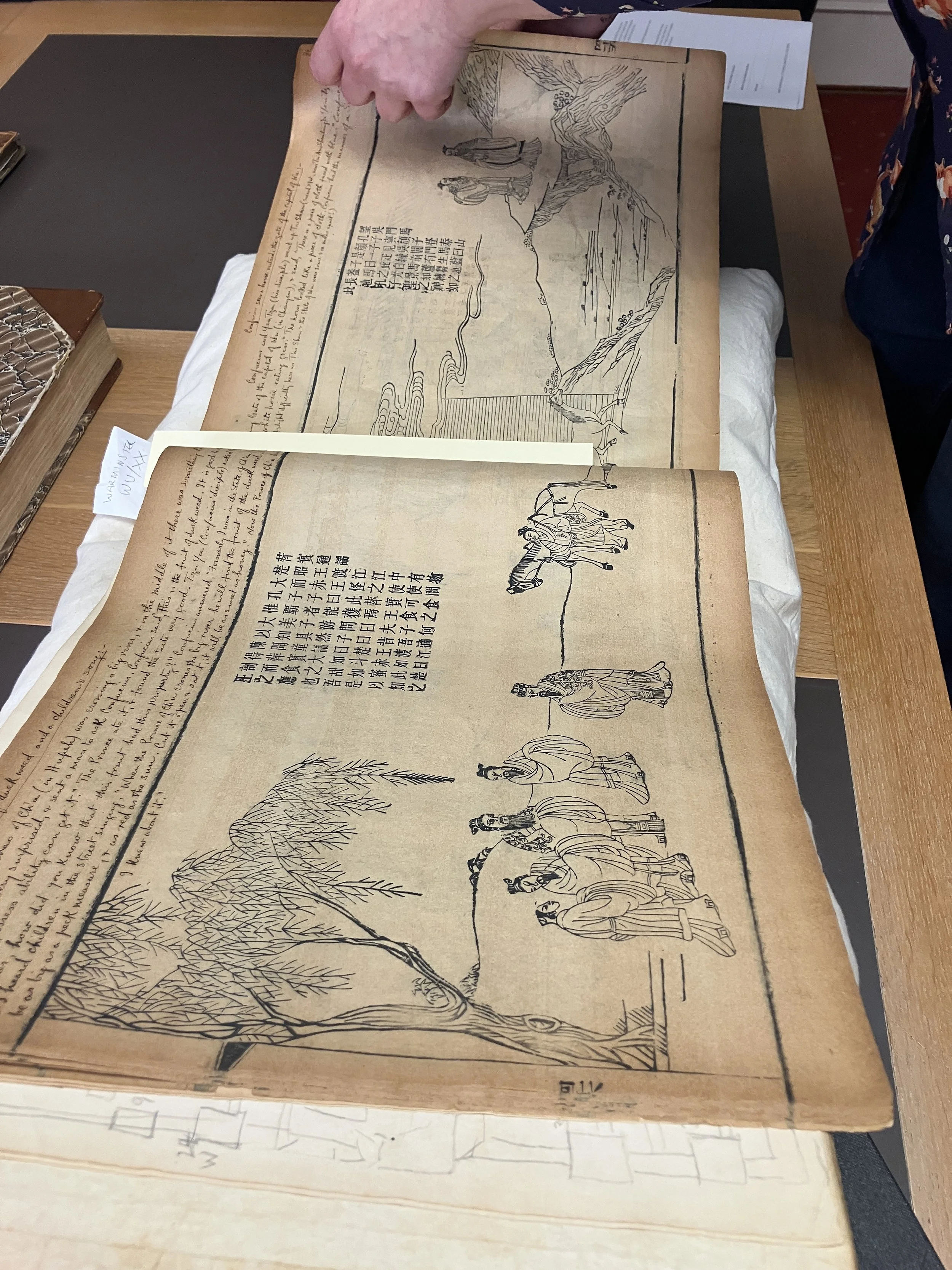 An ancient book in Exeter Cathedral Library.JPG