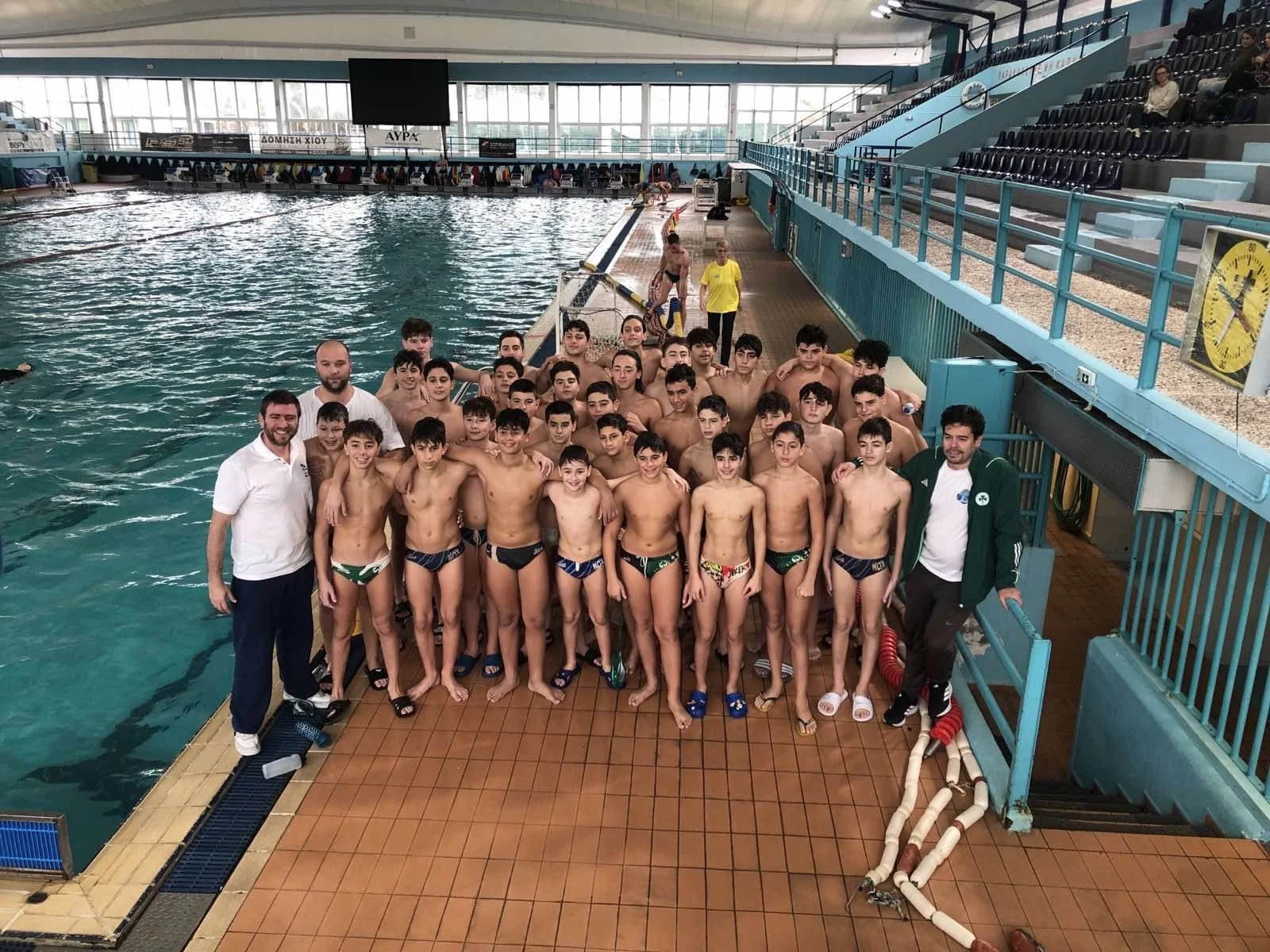 Ακαδημίες υδατοσφαίρισης ΝΟ Χίου: φιλικά, εμπειρίες και συνεργασίες με μεγάλους συλλόγους