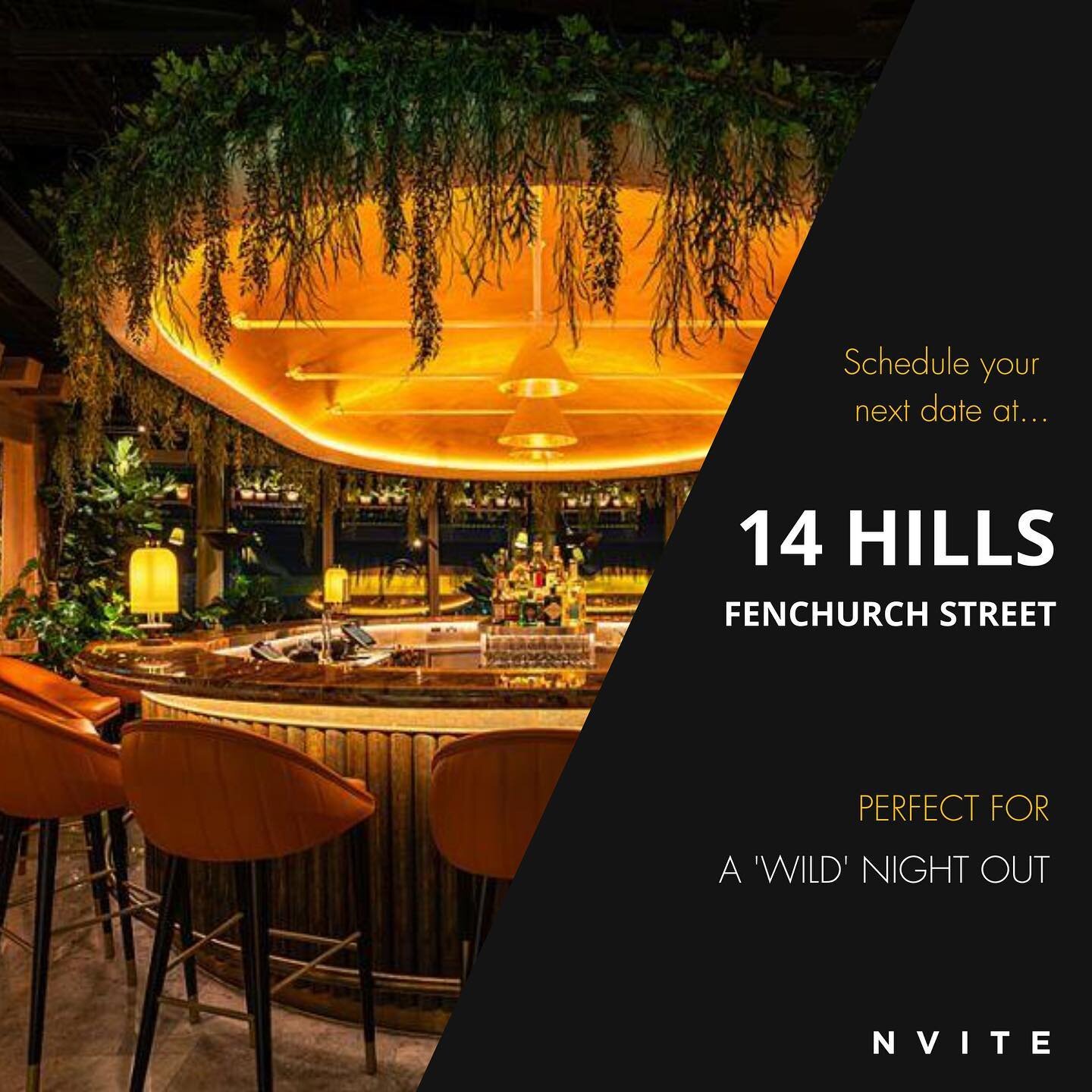 Didn&rsquo;t make it abroad this summer? Time to make up for it 😏

Escape to The Hills on Fenchurch St this bank holiday Monday, where you&rsquo;ll find yourself surrounded by lush greenery and jungle-esque vibes at this glamorous restaurant and lat
