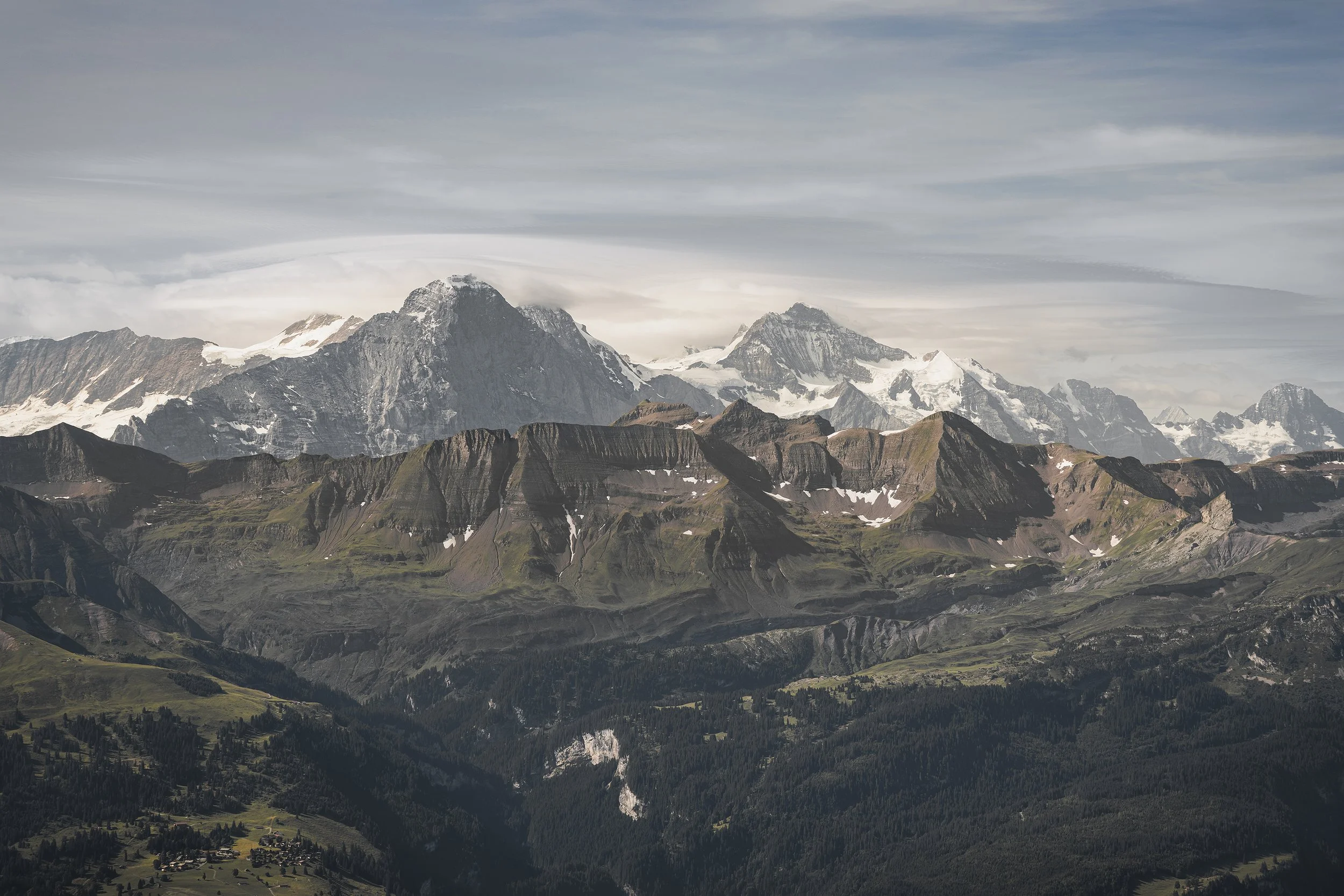 ... view from the Brienzer Rothorn