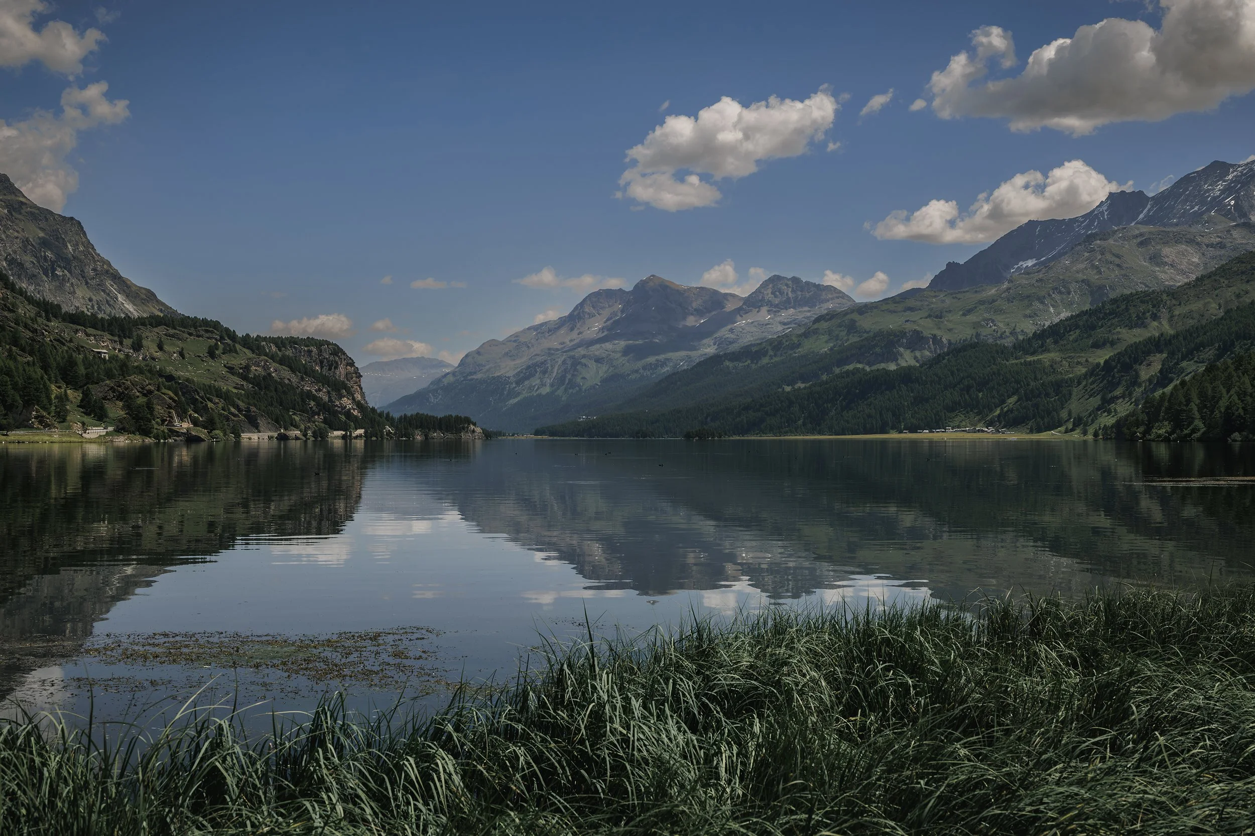 Lake Sils in the Upper Engadin