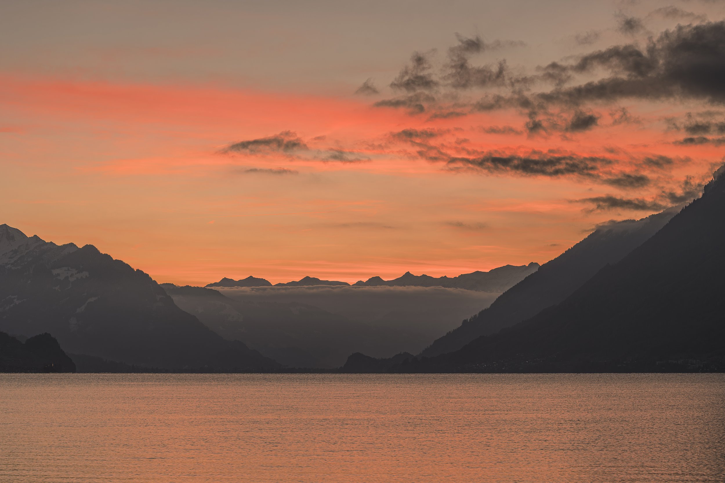 Brienz BE 🇨🇭 Sunset