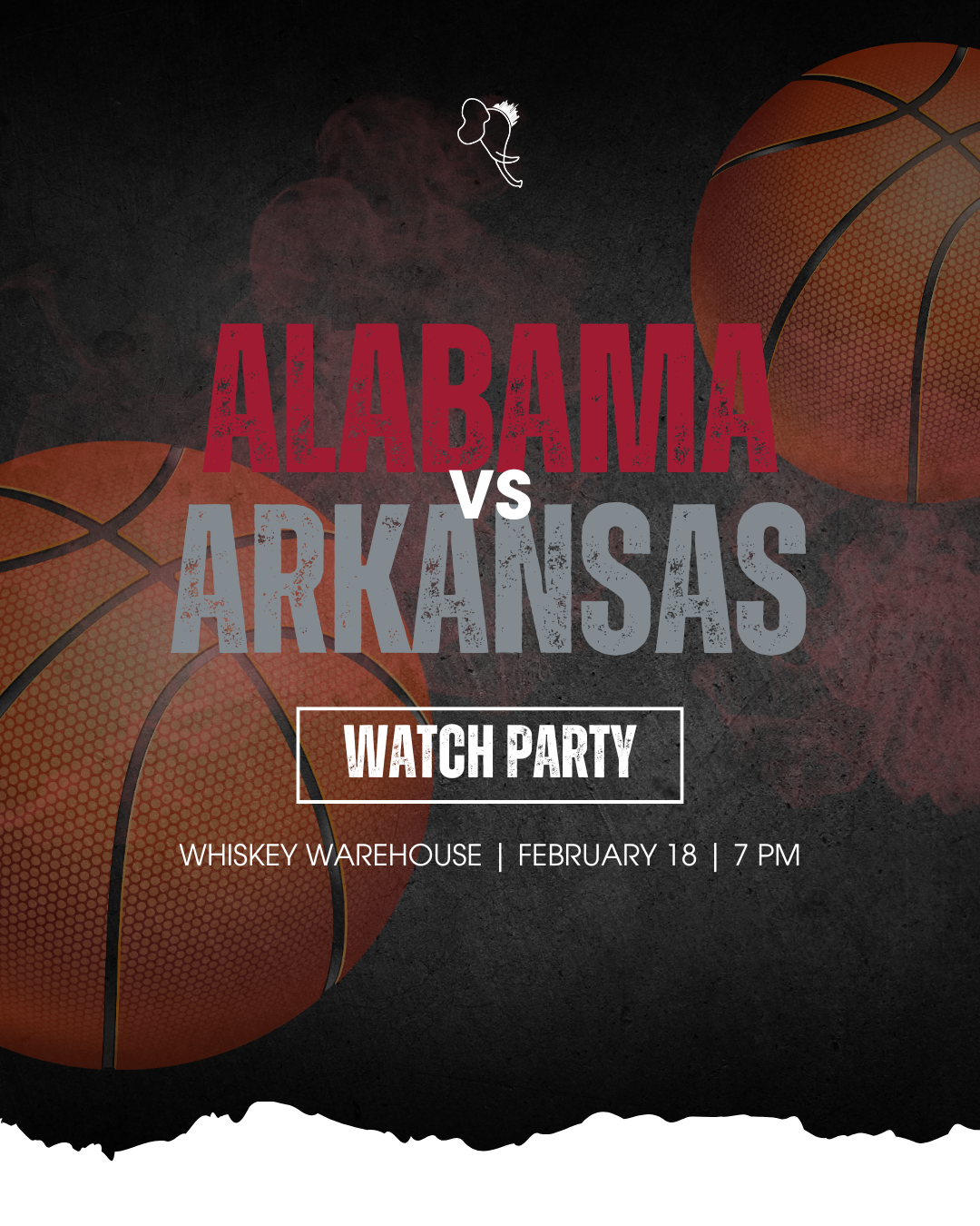 Alabama vs Arkansas Men's Basketball Watch Party
