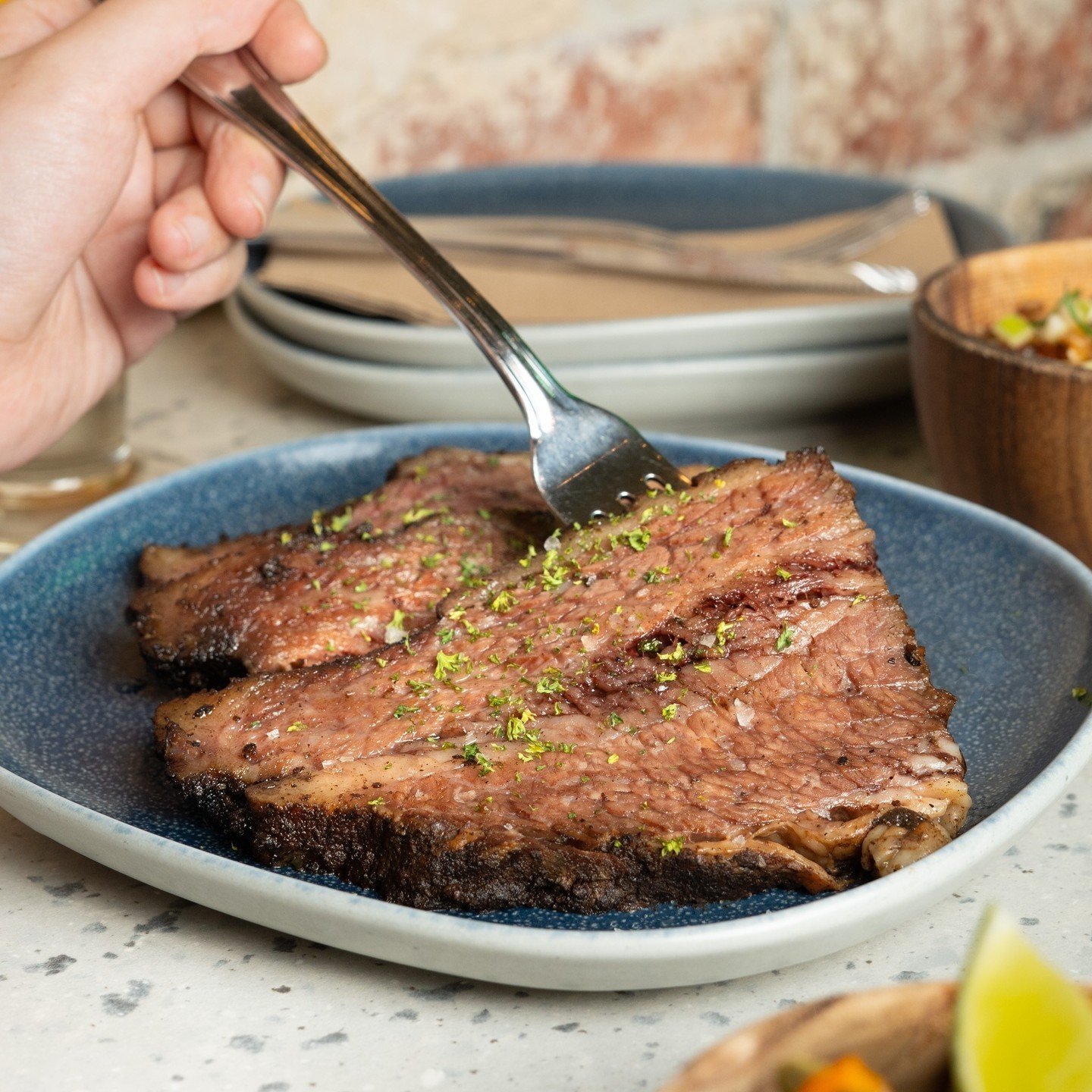 Team @chicolocosg doesn&rsquo;t take many things in life too seriously, but when it comes to meat, we don&rsquo;t mess around 🔥⁠
⁠
We brine our glorious brisket for 8-hours in our secret-recipe brine. Then we slow-roast it overnight, after rubbing i