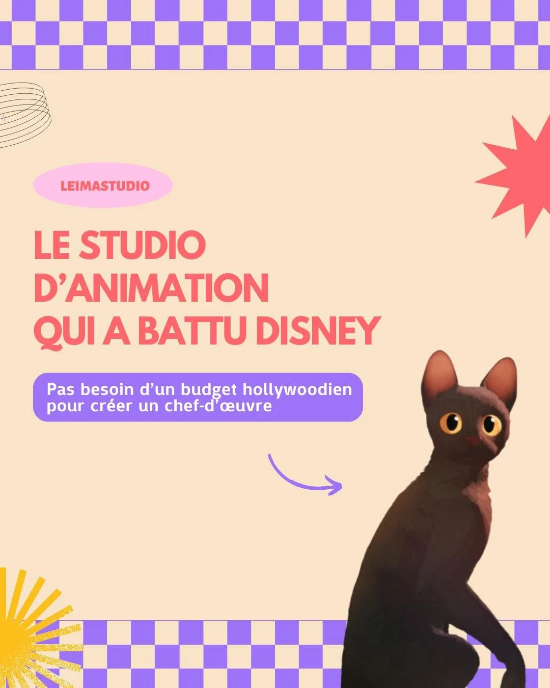 Je sais pas si tu connais le film d&rsquo;animation Flow ? 👀  Un film sans dialogue, ind&eacute;pendant, r&eacute;alis&eacute; avec Blender&hellip; et qui a remport&eacute; l&rsquo;Oscar du meilleur film d&rsquo;animation 🏆 

Dans un univers o&ugra