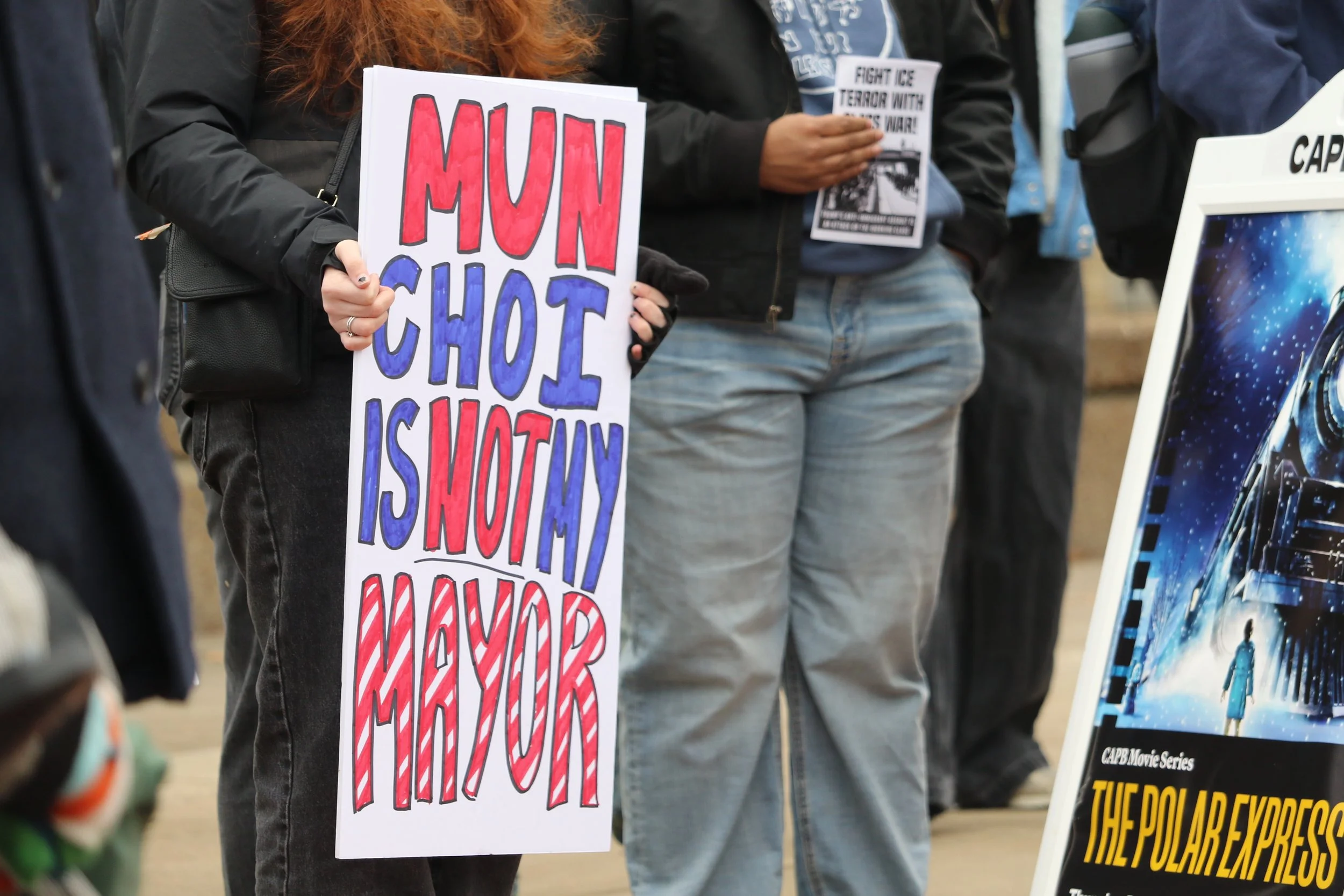 YDSA protests federal involvement in Columbia
