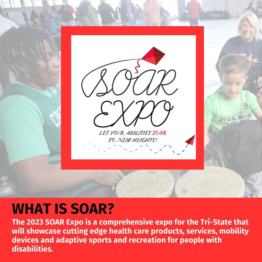 Free on 9/23? Come out and support our SOAR Expo, an event hosted by UC PM&amp;R, The Bridge and May We Help, showcasing all the valuable resources we have locally for people with disabilities. Coffee + food will be available and you can come meet ou