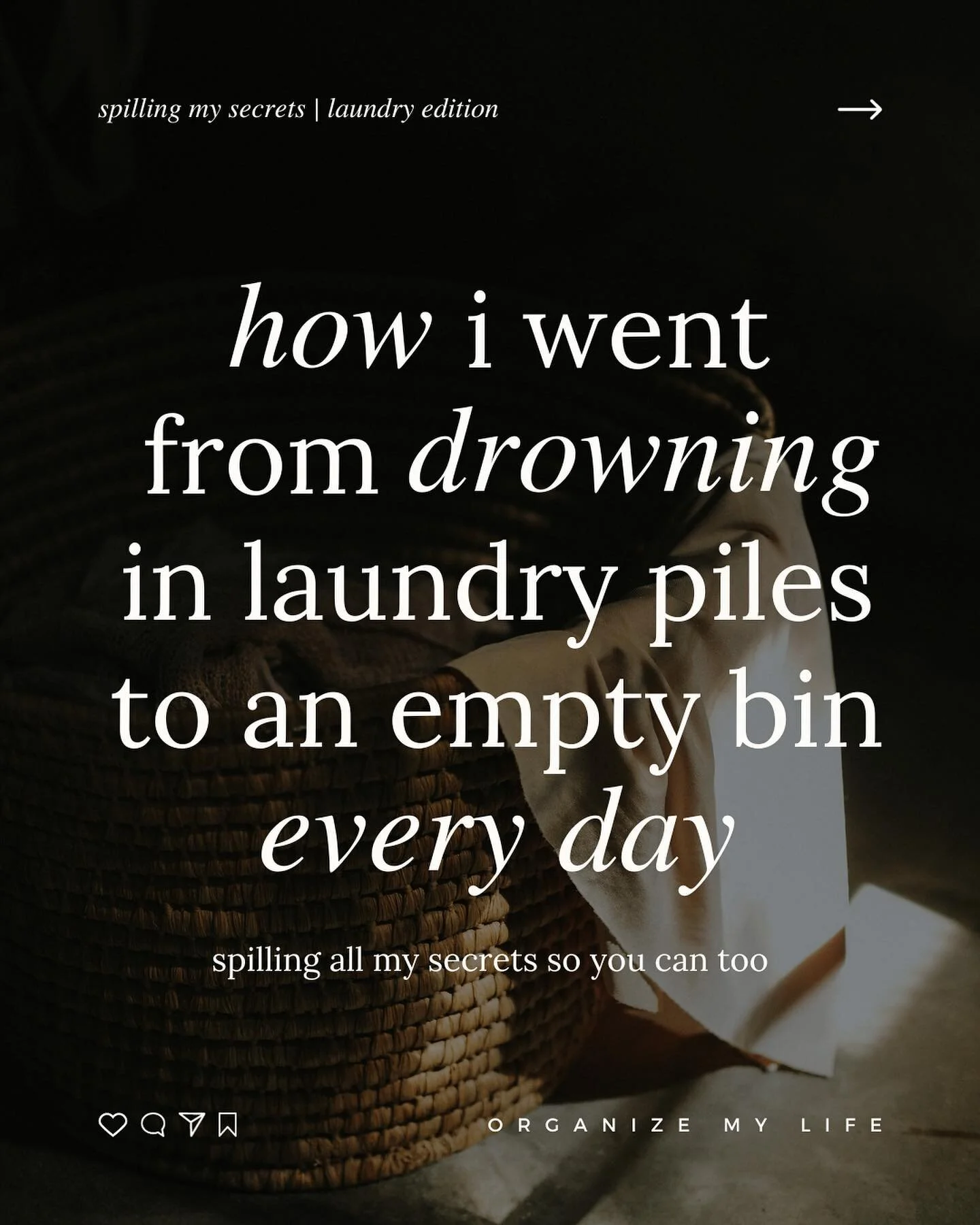 🛟 CATCH! Here&rsquo;s your lifeline to staying a float in your laundry piles.

Laundry days used to feel like a never-ending battle, but I promise you, there&rsquo;s hope for even the most laundry-challenged among us!

From someone who&rsquo;s been 