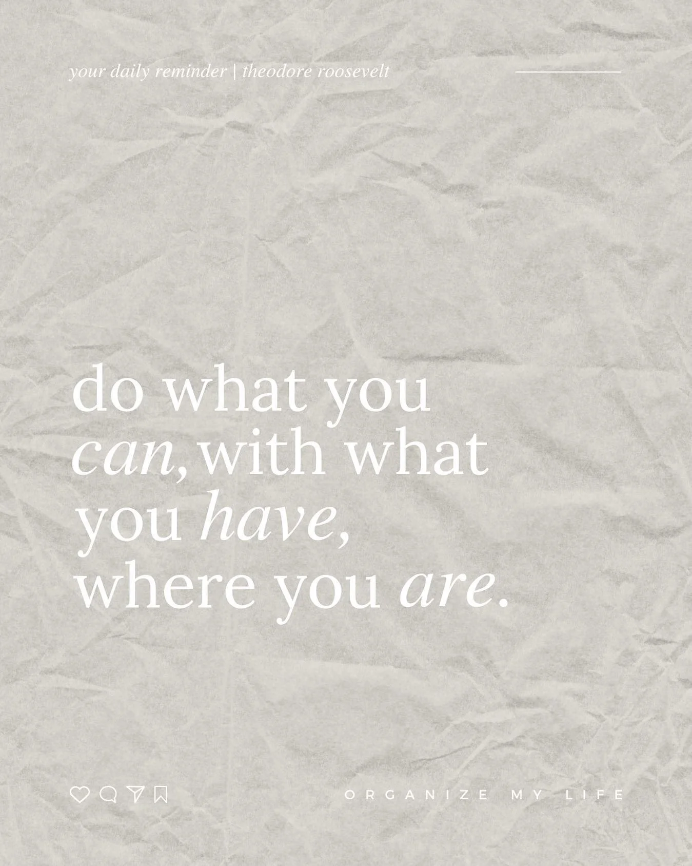 ❌ Objection: I don't have enough time, money, or knowledge to get organized.
 
Let's debunk that myth right here, right now! 👀👇🏻💫

The path to an organized life doesn't require an extravagant budget or endless hours. It starts with a simple choic