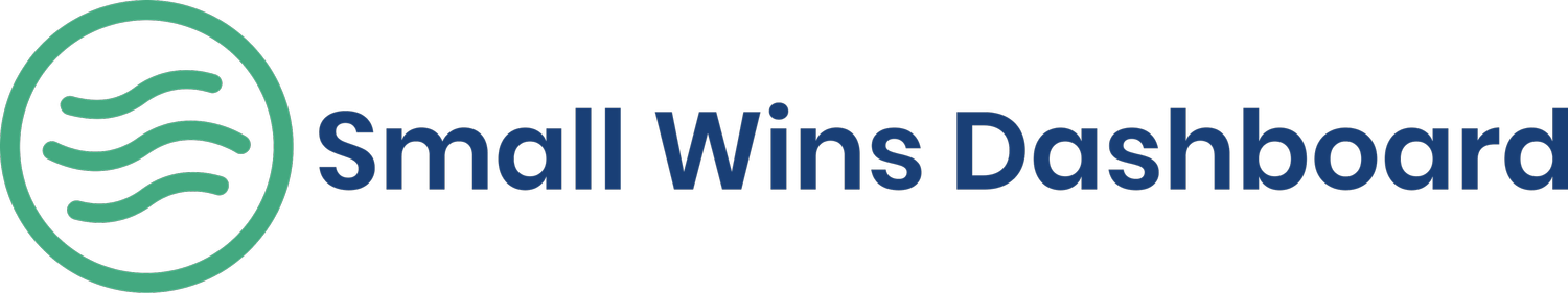 Small Wins Dashboard