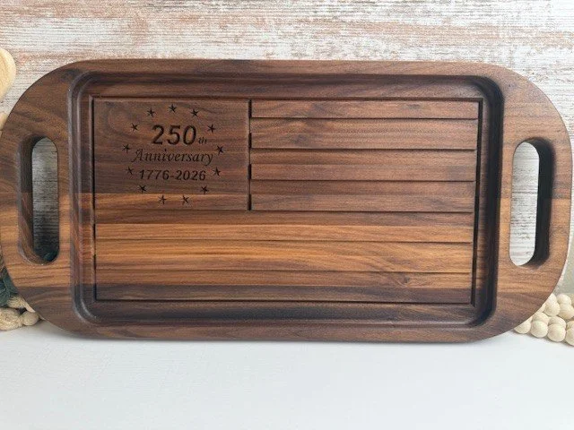 250th Anniversary Amarican Flag charcuterie