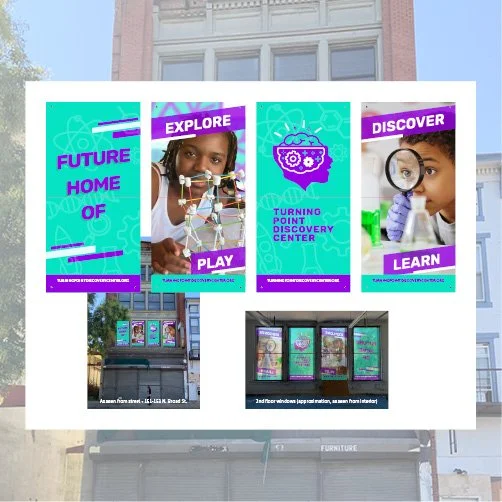 Exterior Graphics: Turning Point Discovery Center