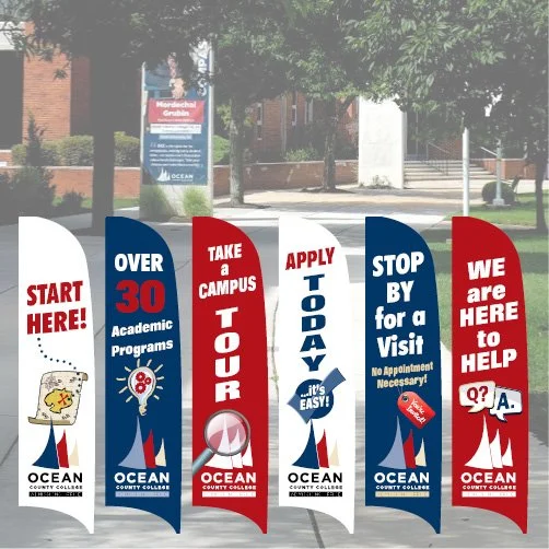 Outdoor Promo: Feather flags