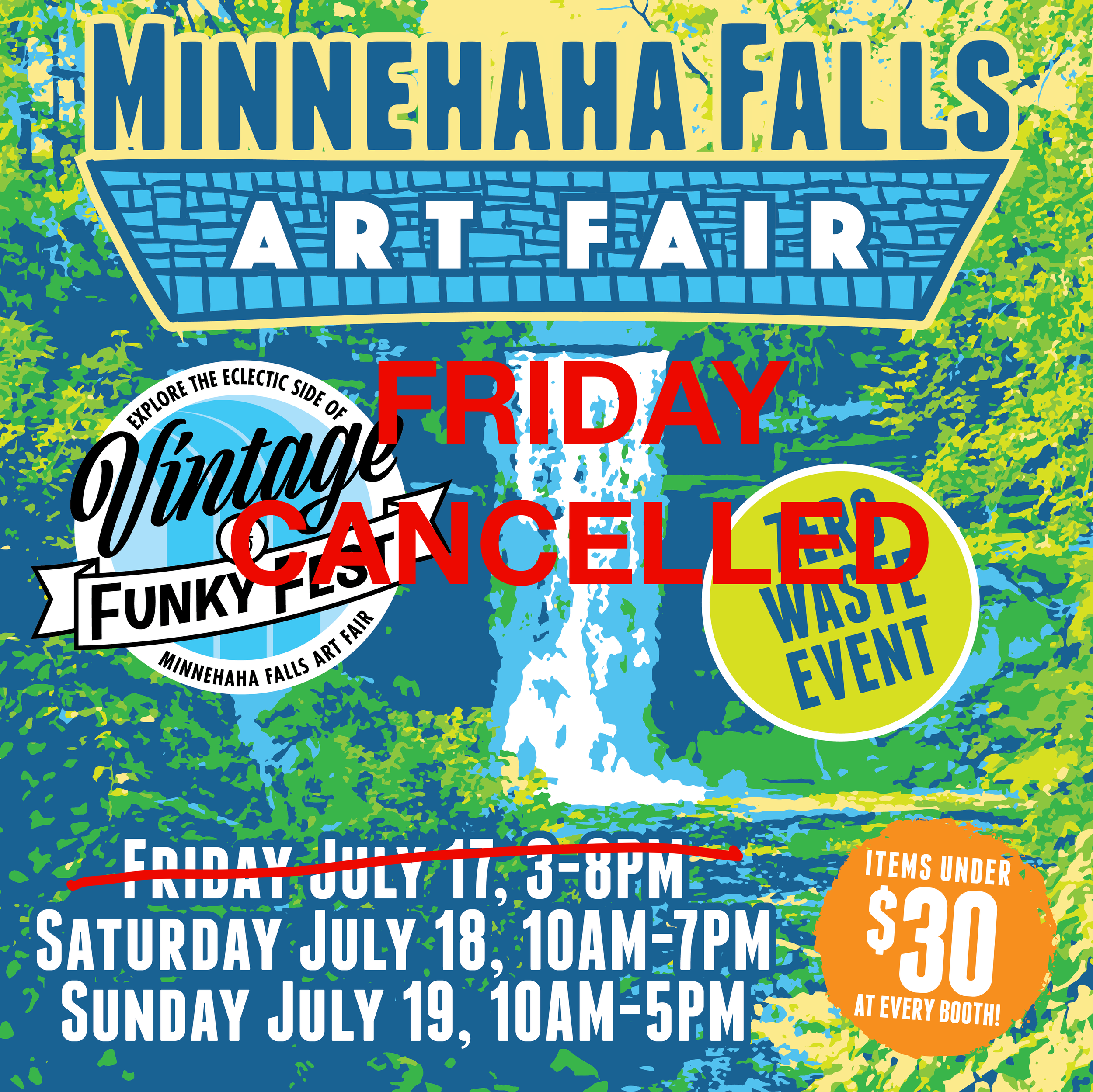 Minnehaha Falls Art Fair
