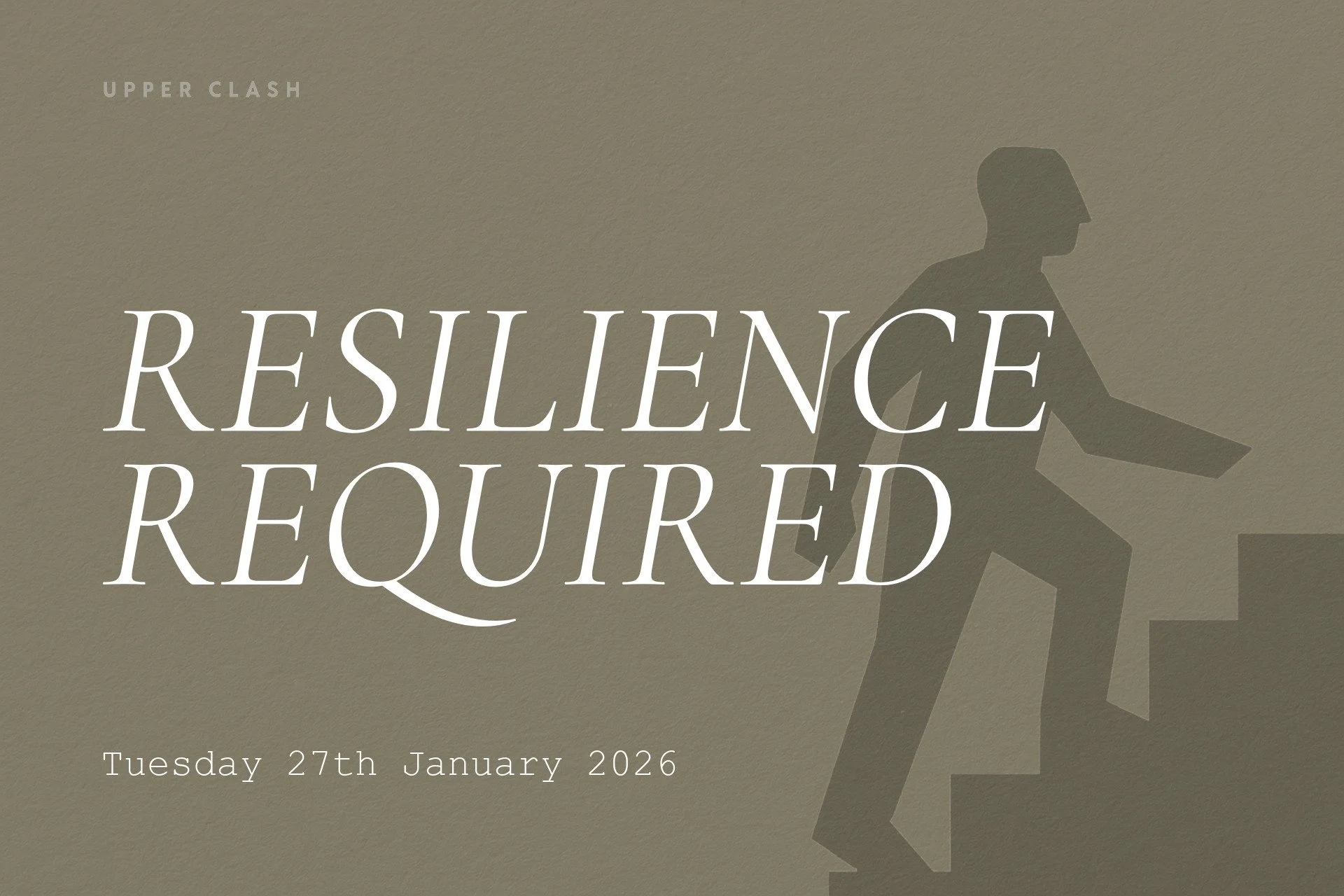 Resilience Required