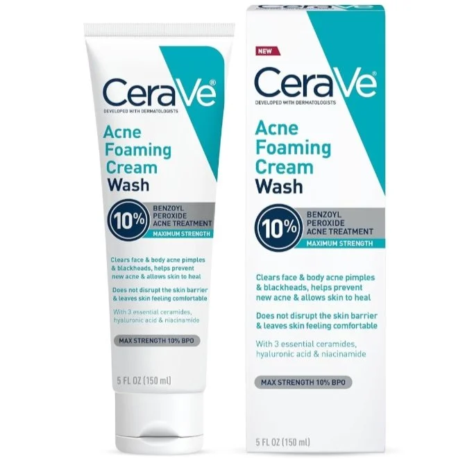 Cerave Benzoyl Peroxide 10% Wash