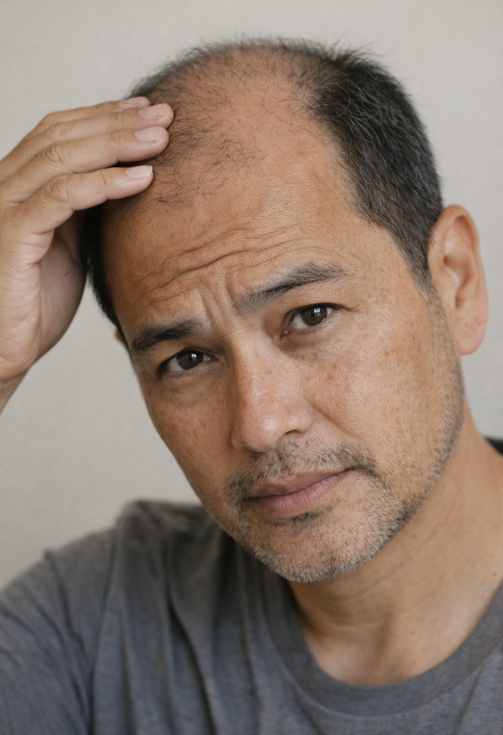 Black and white photo of a shadow of flowers on a person's neck and upper chest.