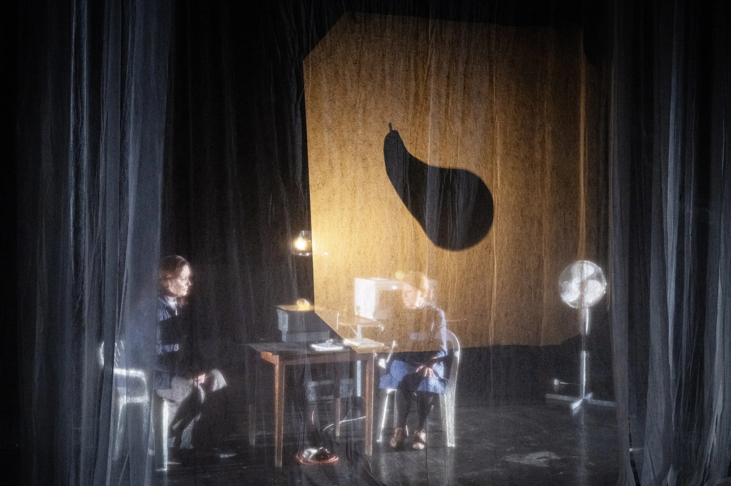 Flickan och vildpäronen LJUSDESIGN SCENOGRAFI