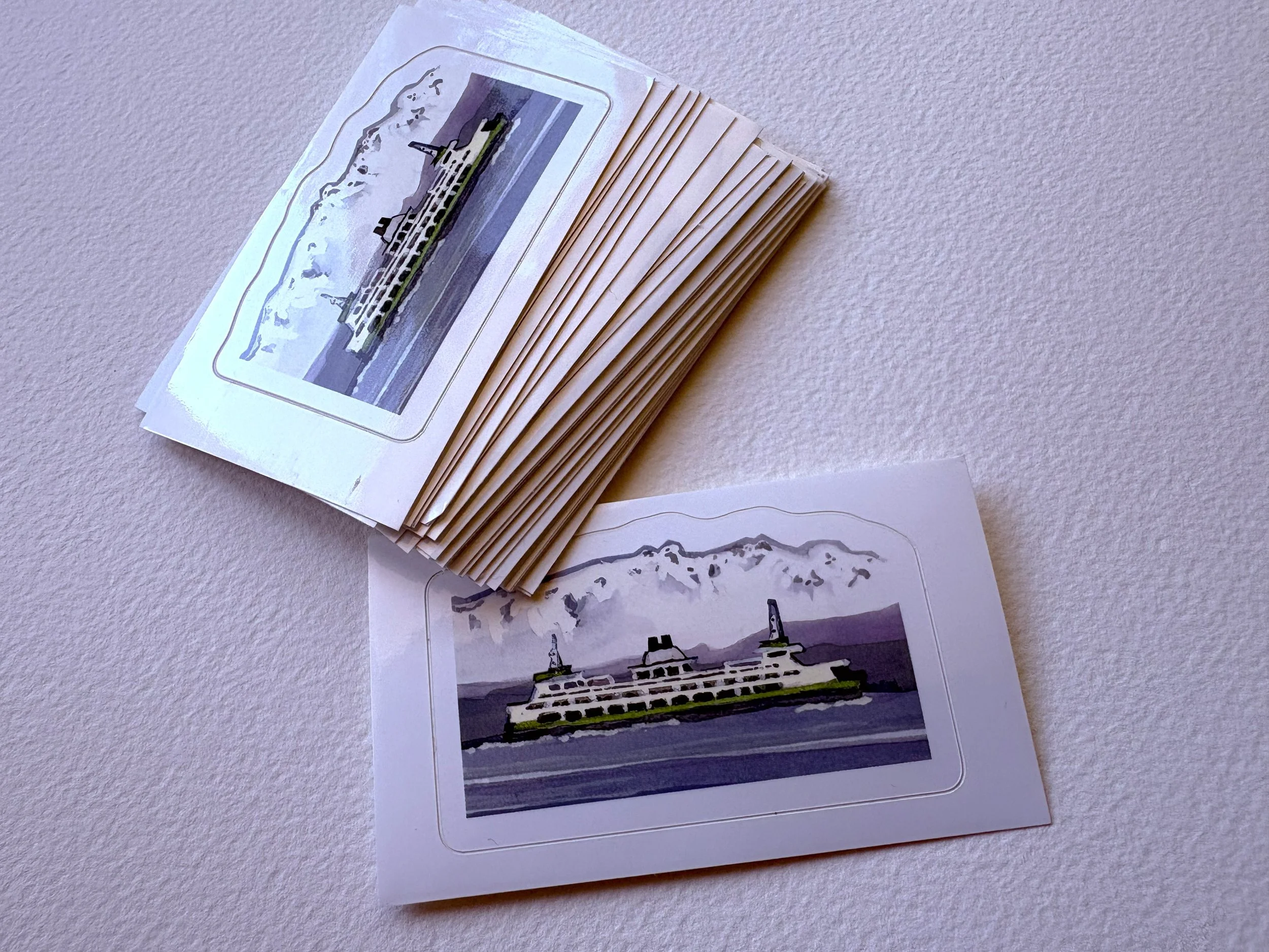 Washington State Ferry | 3" x 2"