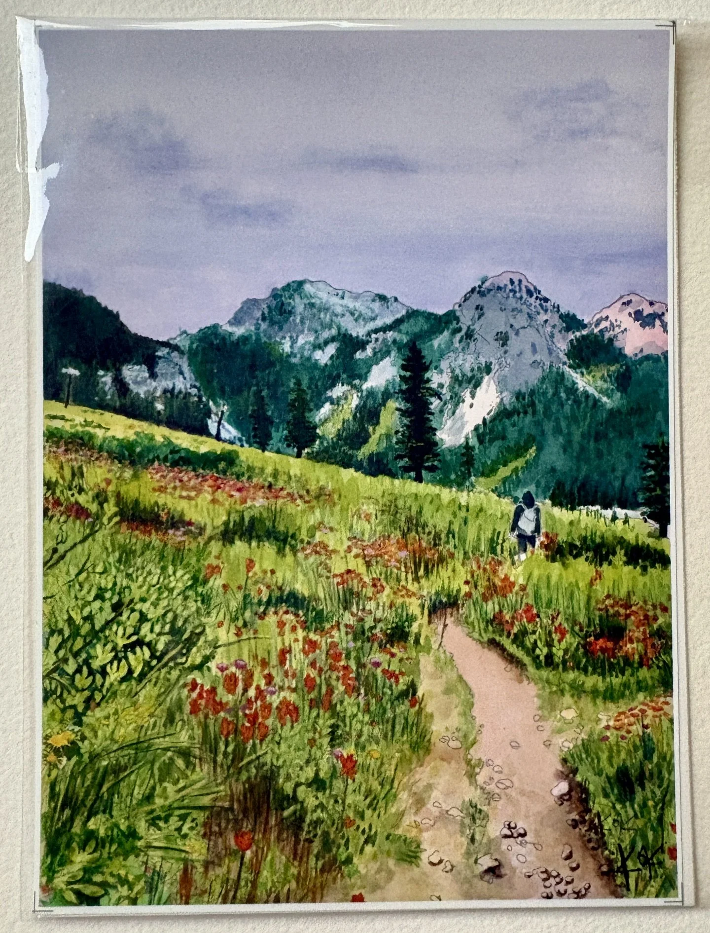 Snoqualmie Pass Print | 5.5" x 8"