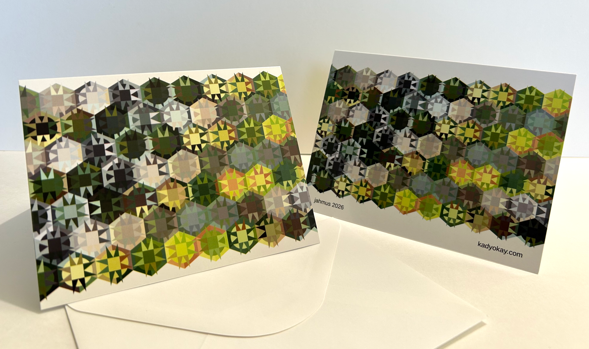 River Greens Greeting Card