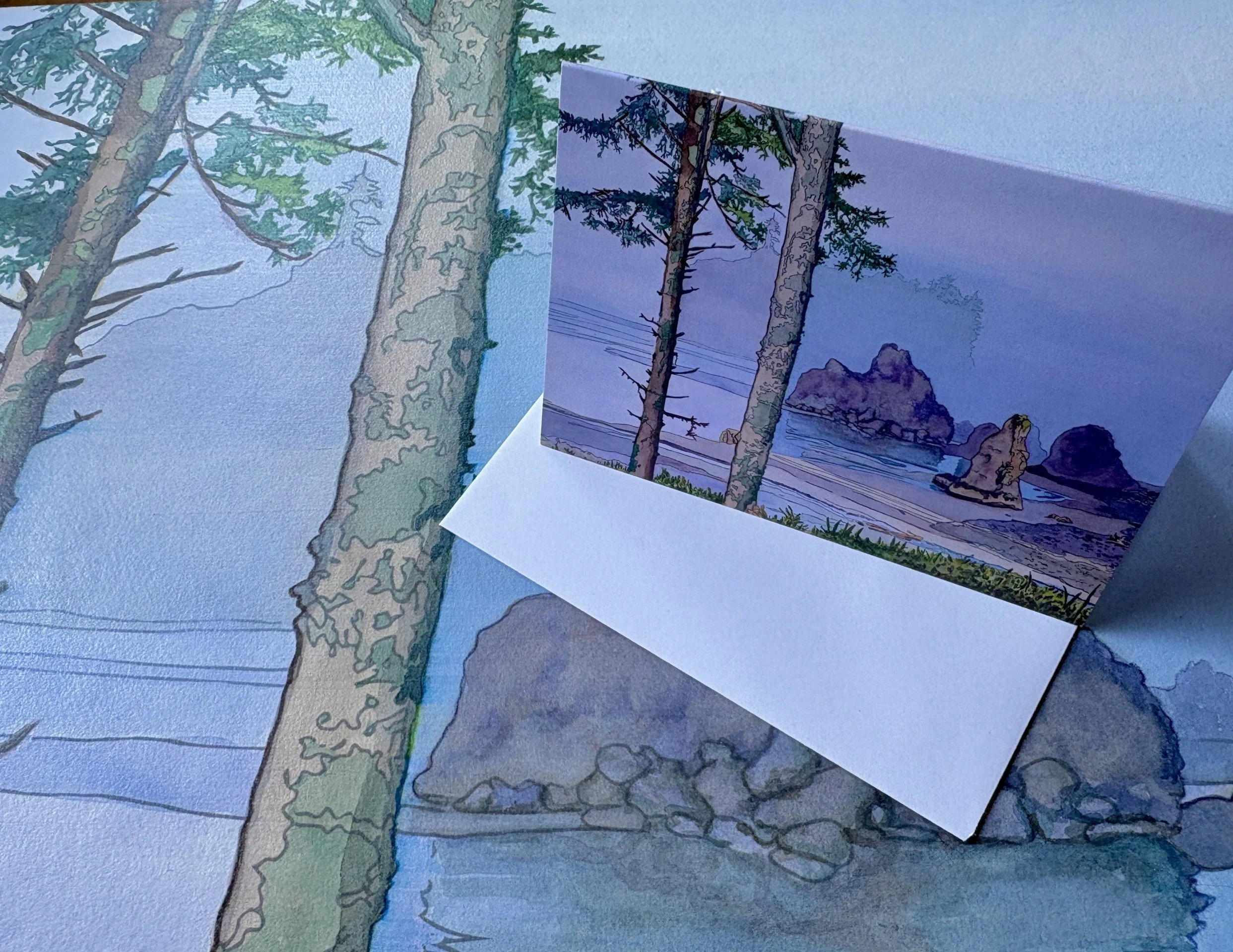 Ruby Beach Card