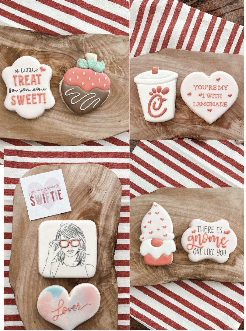 Valentine's Cookie Gift Box