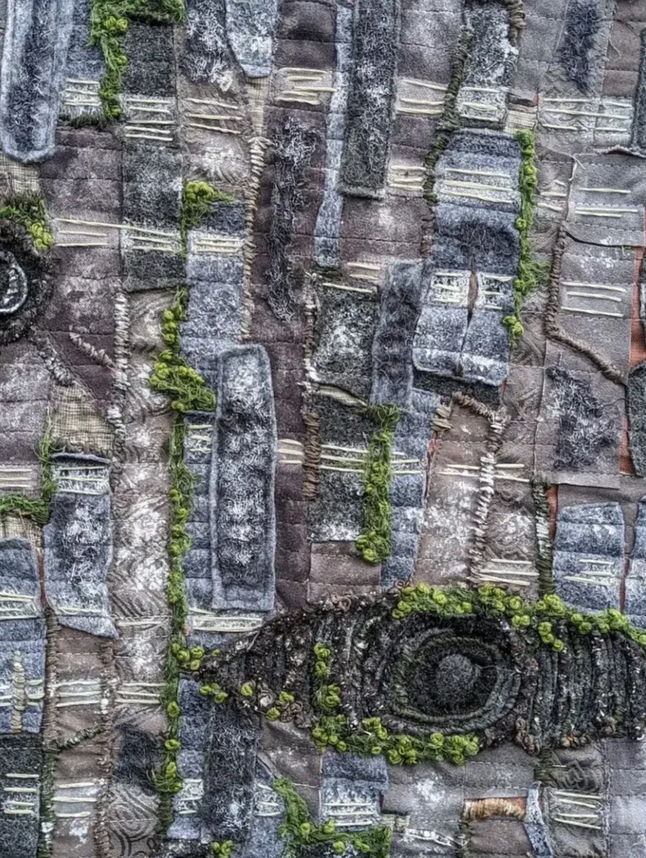FiberArt Tree bark
