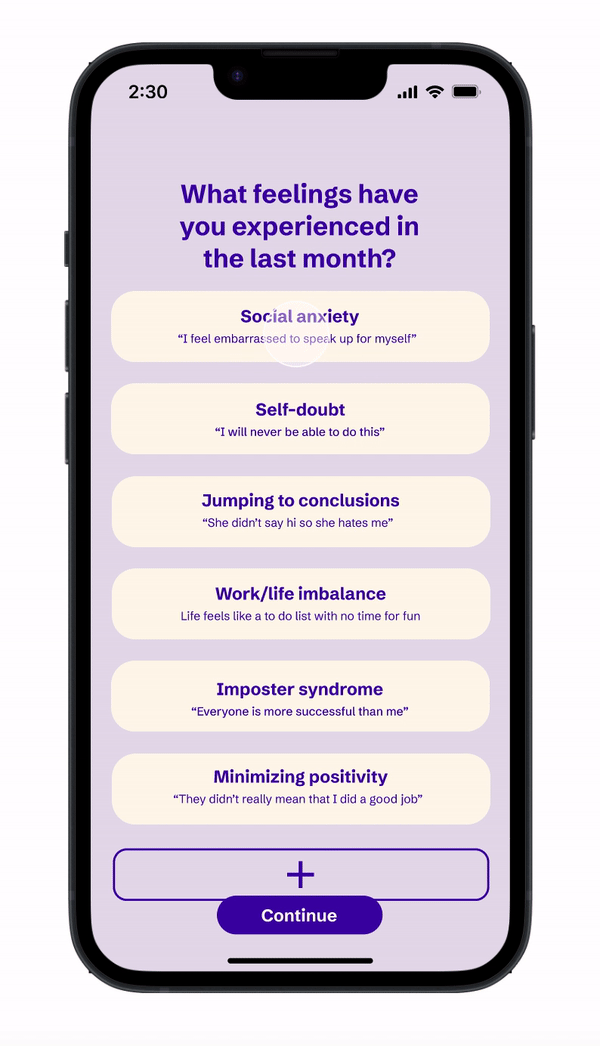 Activities List Example Uc