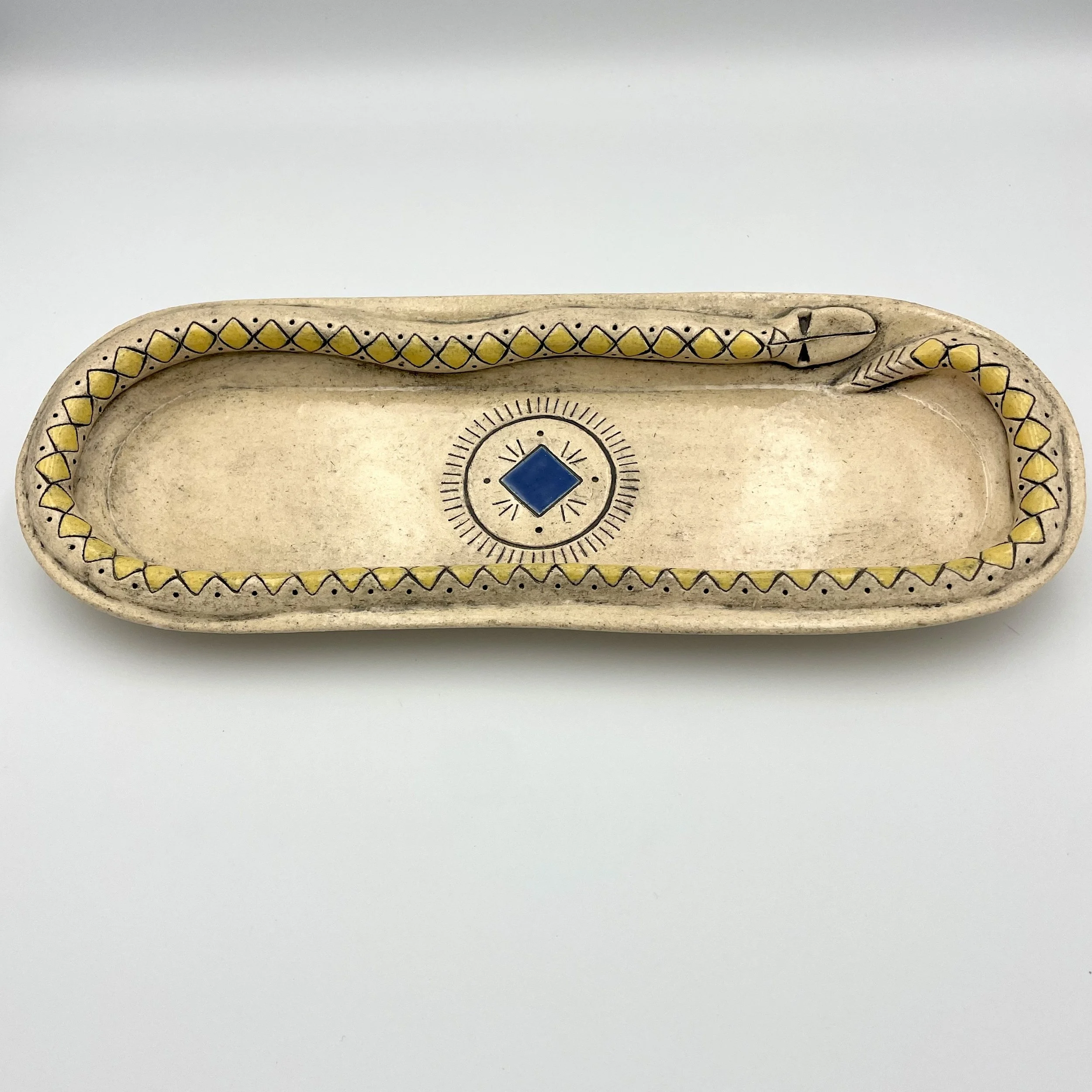 Oblong Serpent Platter