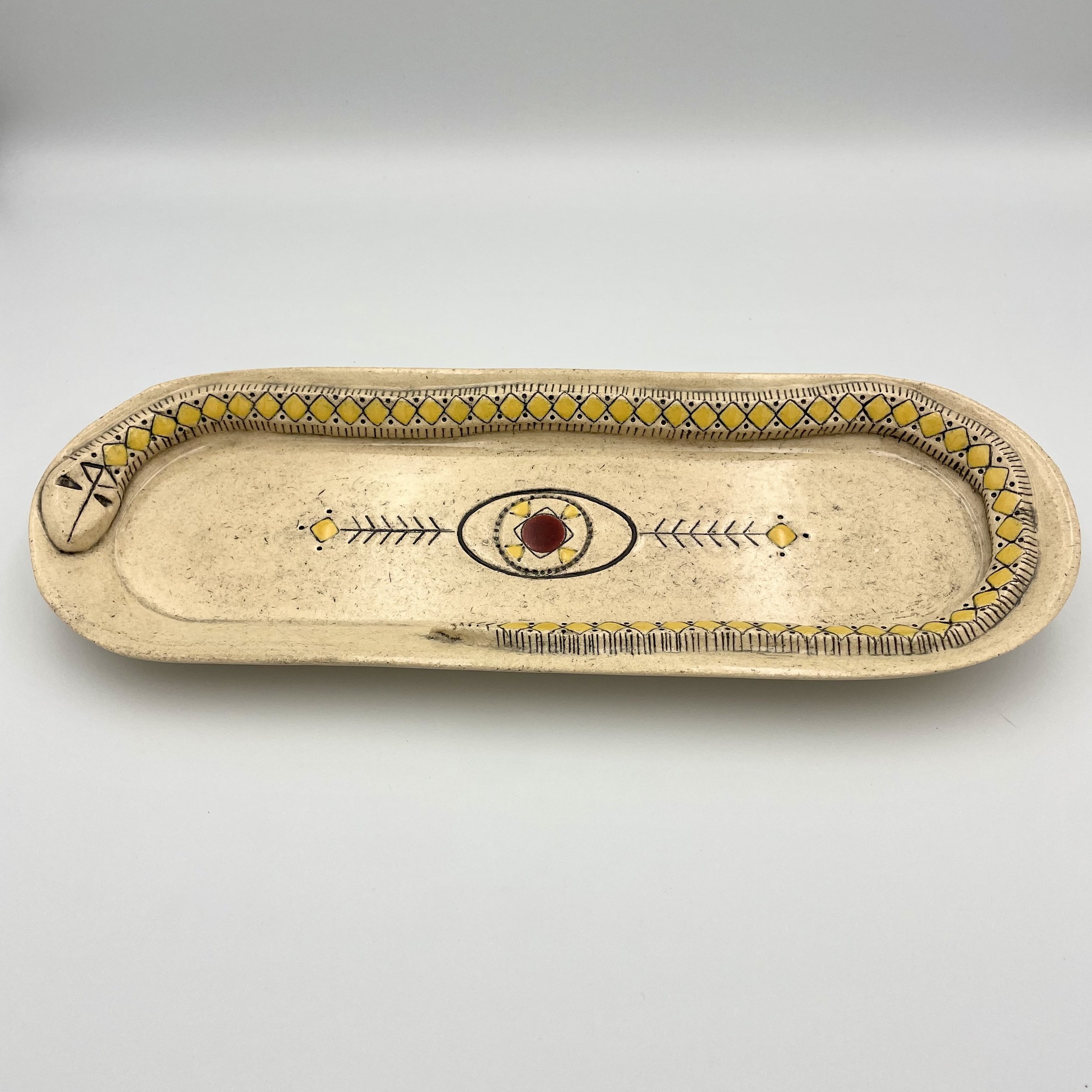 Oblong Serpent Platter
